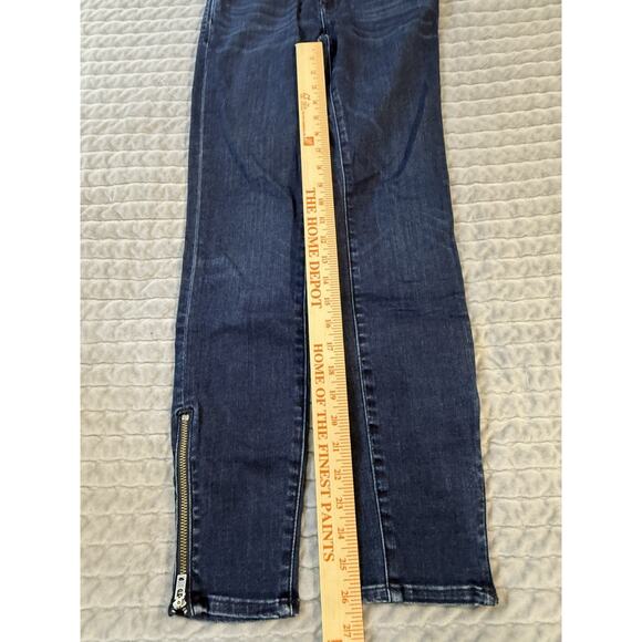 Madewell Jeans Skinny Skinny Zipper Ankle Size 25 - Picture 2 of 7